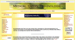 Desktop Screenshot of medical-ozon.de
